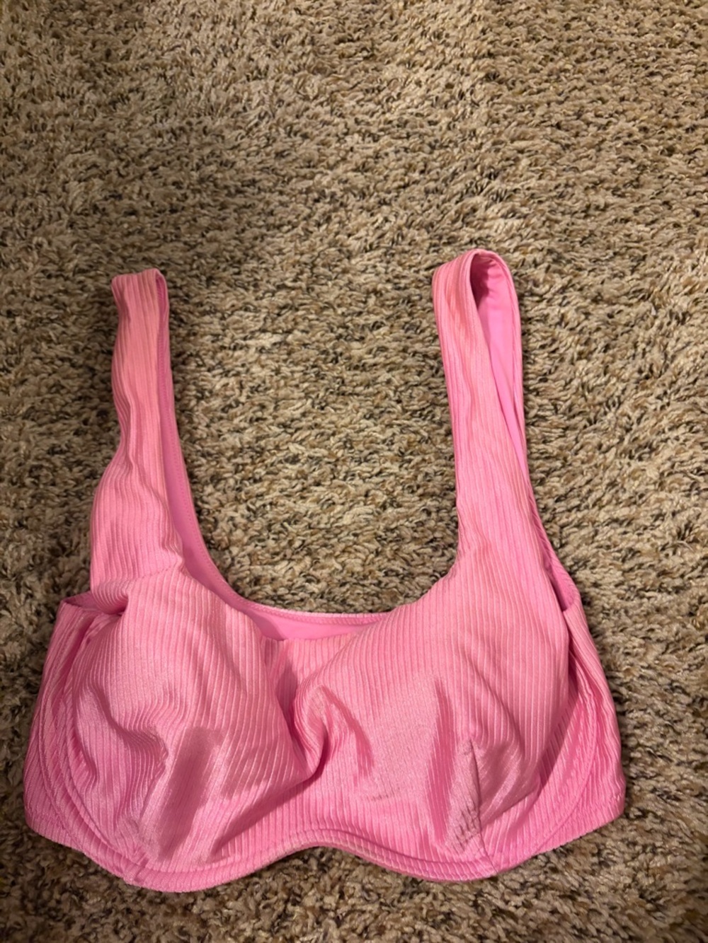 Pink Victoria’s Secret bikini